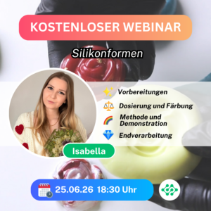 KOSTENLOSES WEBINAR: Silikonformen einfach und schnell herstellen
