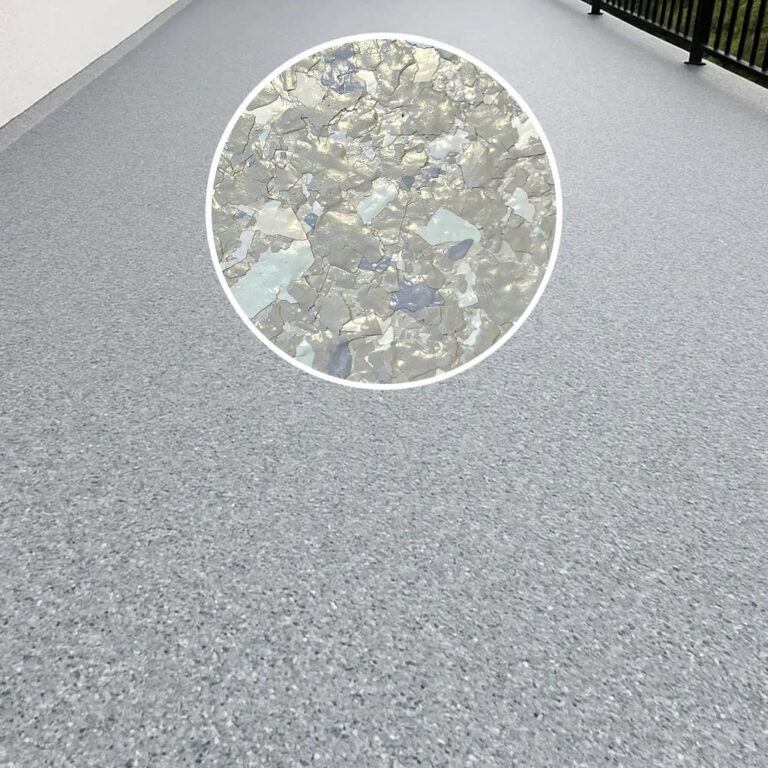 Dekoratives Glitzer – Der künstlerische Touch für Ihre Böden - Grau (55009), 4 kg (20 m²)
