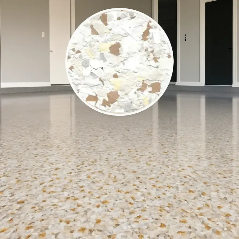 Dekoratives Glitzer – Der künstlerische Touch für Ihre Böden - Braunbeige (55017), 10 kg (50 m²)