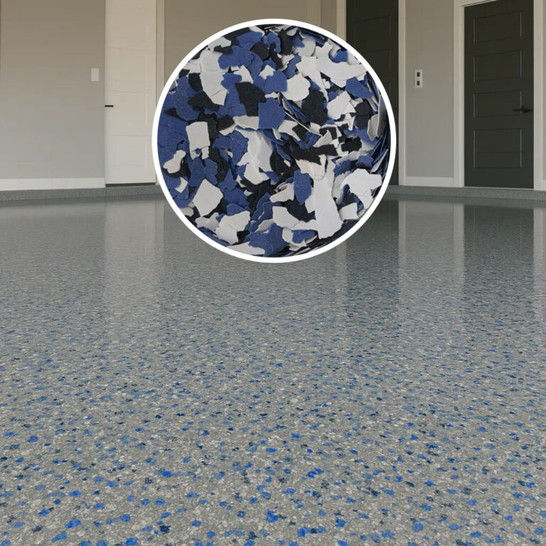 Dekoratives Glitzer – Der künstlerische Touch für Ihre Böden - Grau - Blau (55015), 4 kg (20 m²)