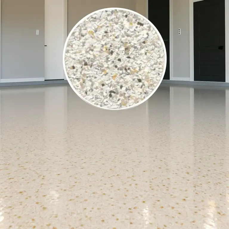 Dekoratives Glitzer – Der künstlerische Touch für Ihre Böden - Goldbeige (80101), 4 kg (20 m²)