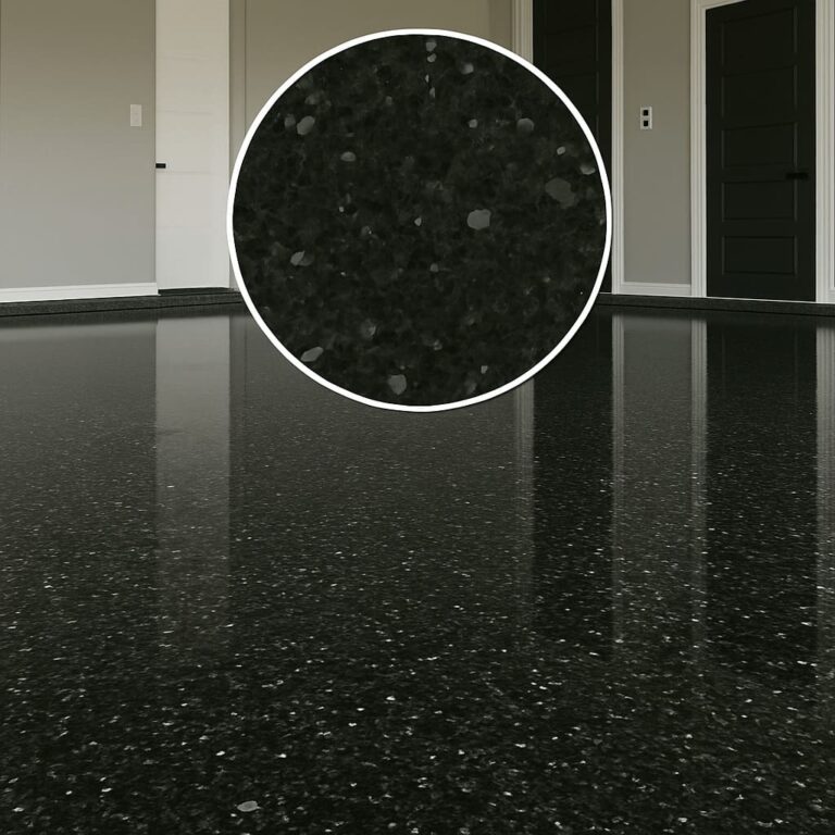 Dekoratives Glitzer – Der künstlerische Touch für Ihre Böden - Graphitschwarz (80300), 4 kg (20 m²)