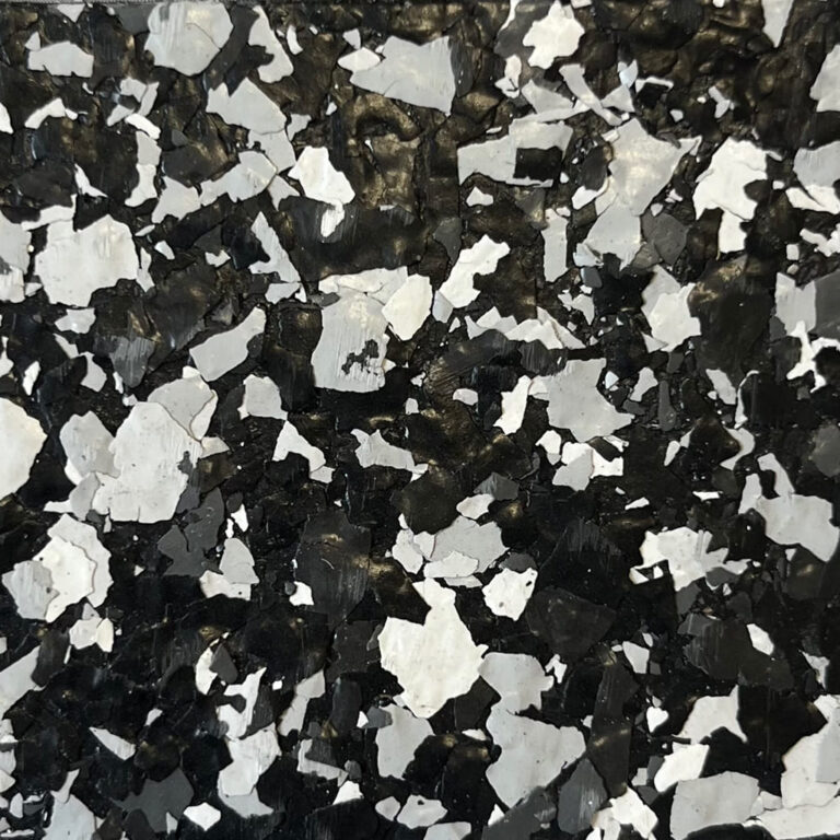 Dekoratives Glitzer – Der künstlerische Touch für Ihre Böden - Weiß - Schwarz - Grau (80307), 4 kg (20 m²)